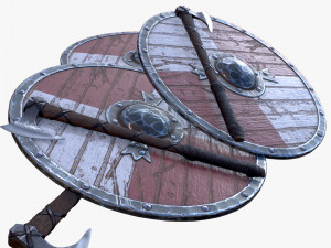 axe shield 3D Model