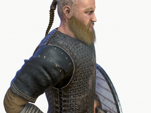 viking warrior Modèle 3D