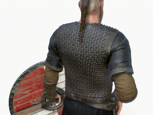 viking warrior Modèle 3D