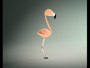 flamingo Model 3D