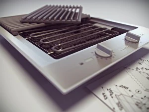 miele cs 1322 bg grill 3D Model