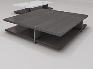 poliform cofee table bristol 3D Model