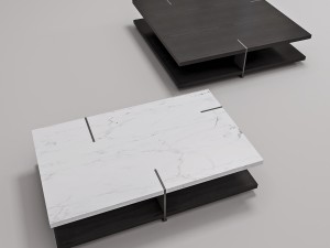 poliform cofee table bristol 3D Model