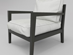 armchair poliform camilla 3Dモデル
