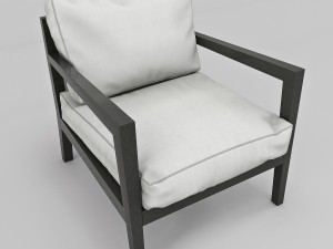 armchair poliform camilla 3Dモデル