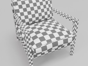 armchair poliform camilla 3Dモデル