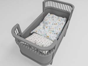 rosaline doll bed 3D 모델