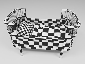 rosaline doll bed 3D 모델