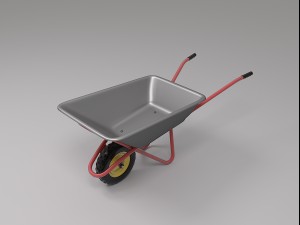 construction wheelbarrow 3Dモデル