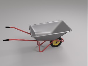 construction wheelbarrow 3Dモデル