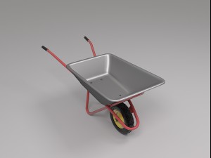 construction wheelbarrow 3Dモデル