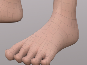 base character mesh - male 3D 모델