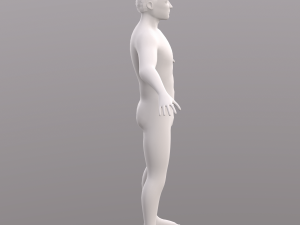 base character mesh - male 3D 모델
