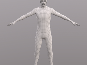 base character mesh - male 3D 모델