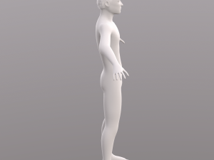 base character mesh - male 3D 모델