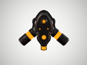futuristic rifle 01 3D मॉडल