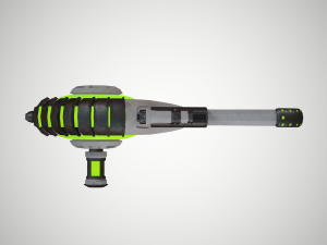 futuristic rifle 04 3D 模型