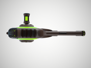 futuristic rifle 04 3D 模型