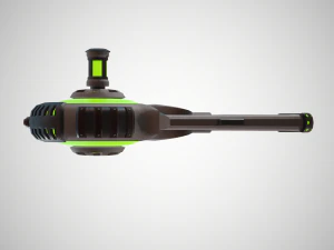 futuristic rifle 04 3D Model