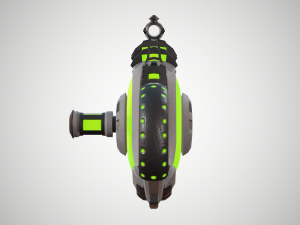 futuristic rifle 04 3D 模型