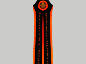 elemental greatsword 3D 模型