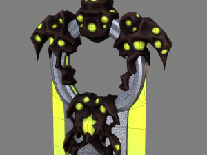 corrupted greatsword Model 3D