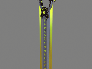 corrupted greatsword Model 3D