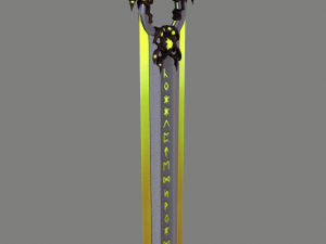 corrupted greatsword Model 3D