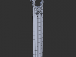 corrupted greatsword Model 3D