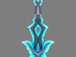 mystic greatsword 3D Model