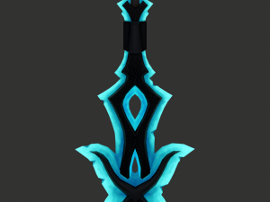 mystic greatsword 3D Model