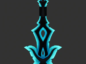 mystic greatsword 3D Model