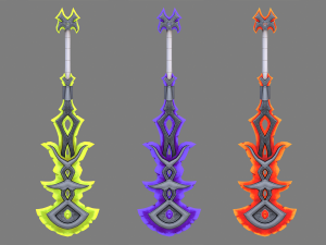 mystic greatsword 3D Model