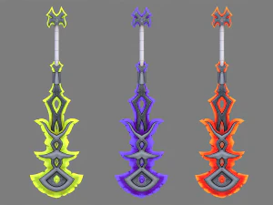 mystic greatsword 3D Model
