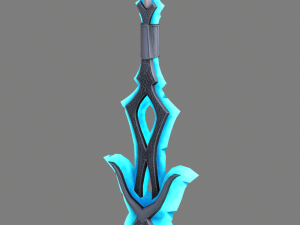 mystic greatsword 3D Model