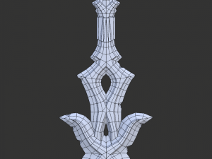 mystic greatsword 3D Model