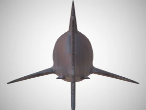 great white shark 3D Model