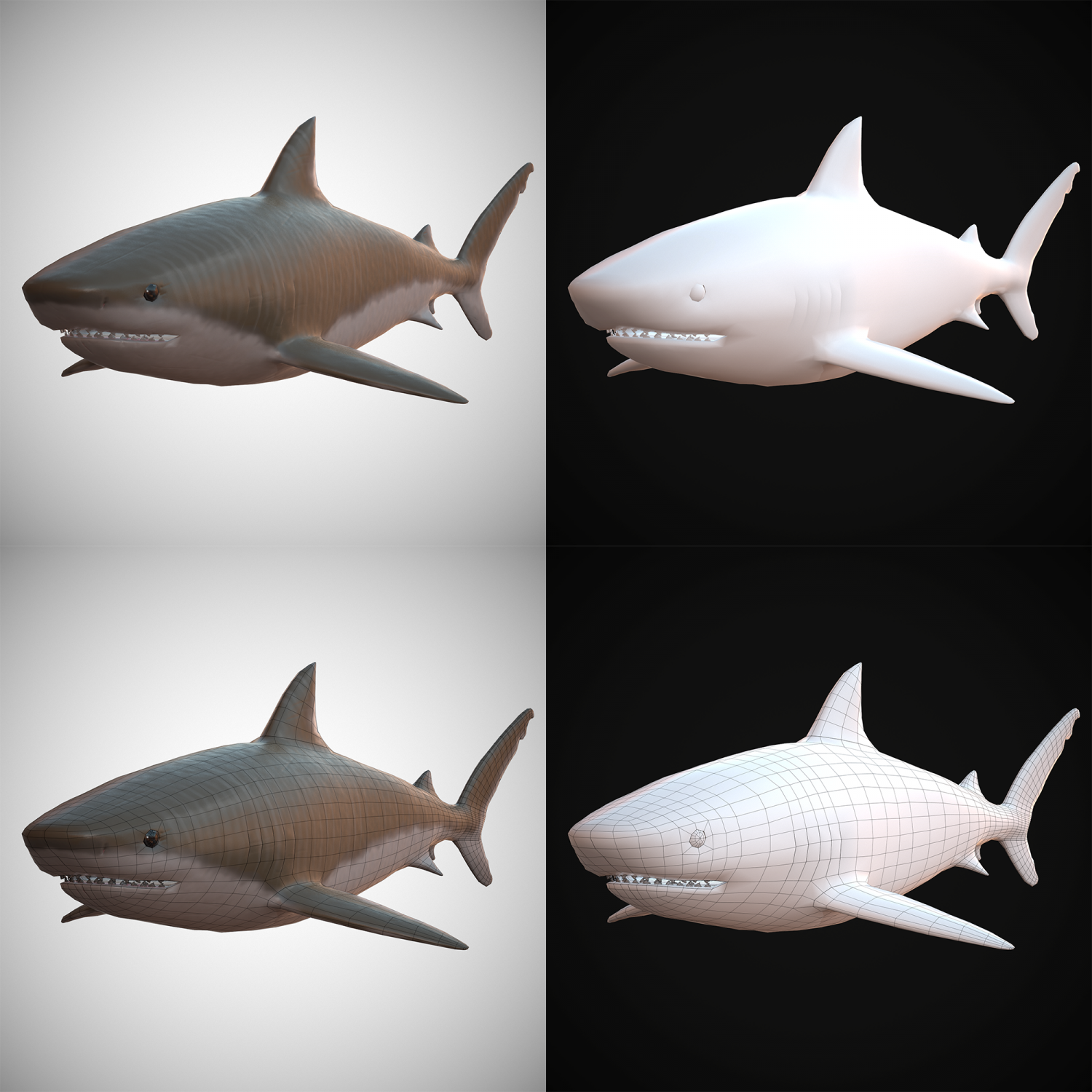 street sharks 3d model