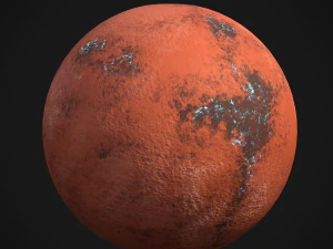 stylized planets 01 3D Model