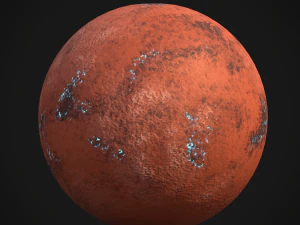 stylized planets 01 3D Model