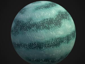 stylized planets 01 3D Modell