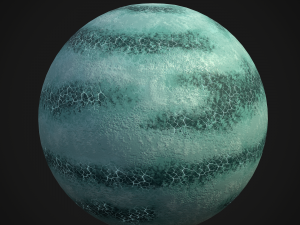 stylized planets 01 3D Modell
