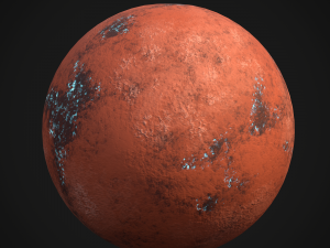 stylized planets 01 3D Modell