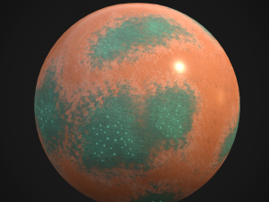 stylized planets 02 3D 模型
