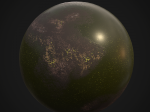 stylized planets 02 3D 模型