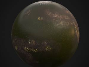 stylized planets 02 3D 模型