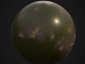 stylized planets 02 3D 模型