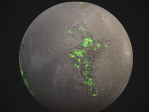 stylized planets 03 3D Модель