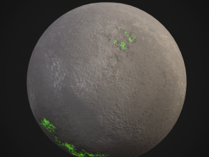 stylized planets 03 3D Модель