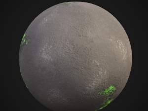 stylized planets 03 3D Модель